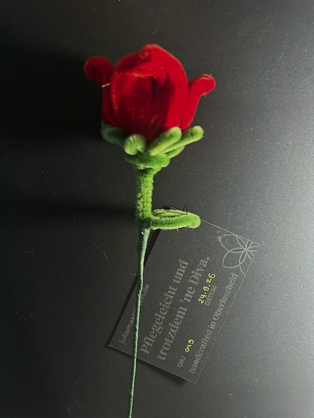 Blume am Stiel OBJ 049