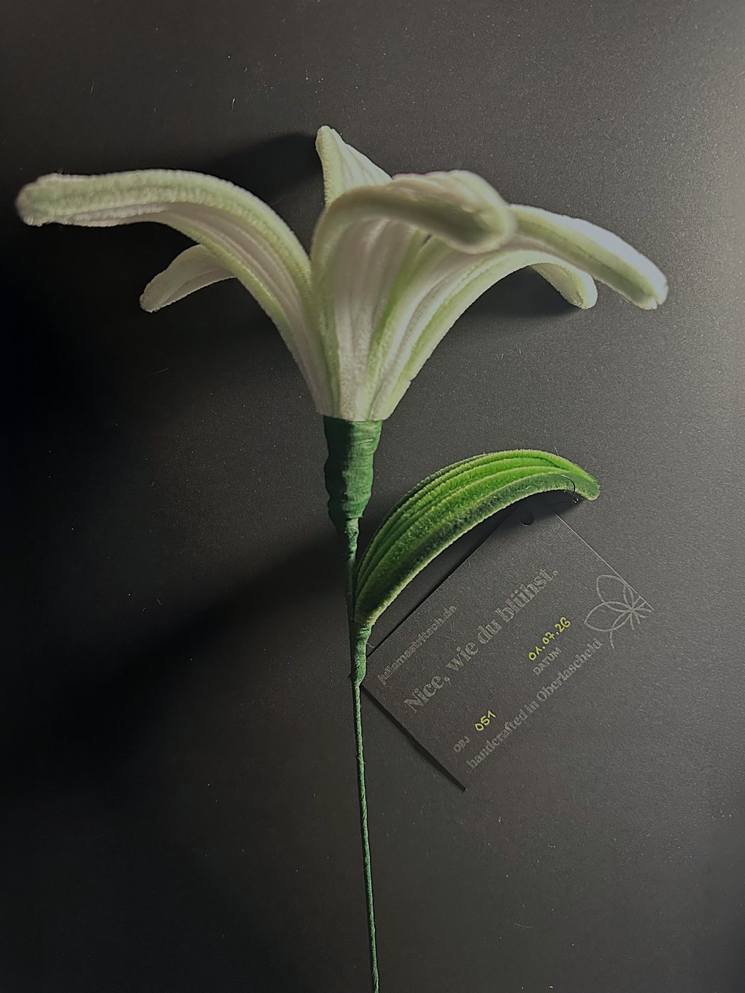 Blume am Stiel OBJ 051