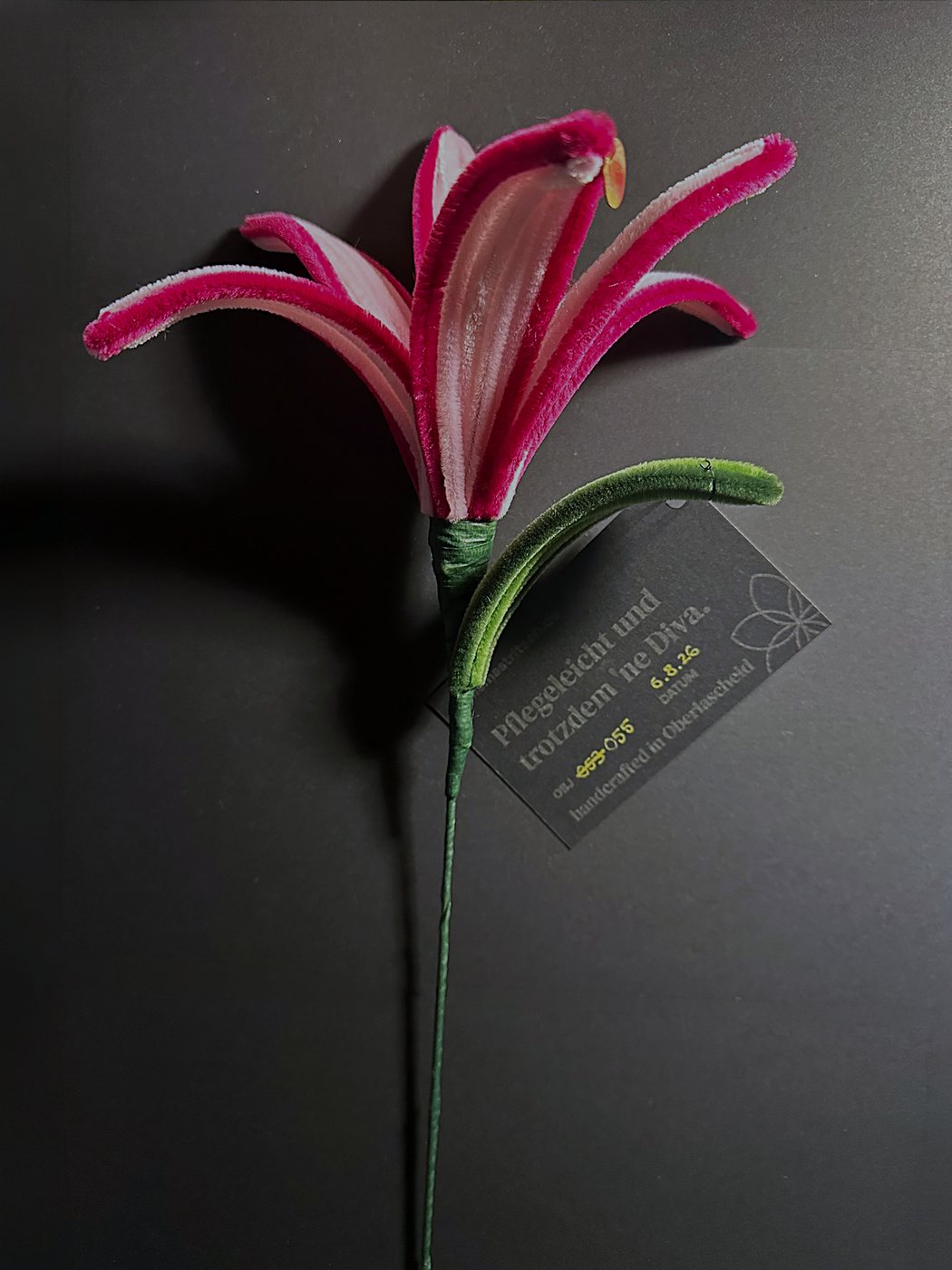 Blume am Stiel OBJ 055