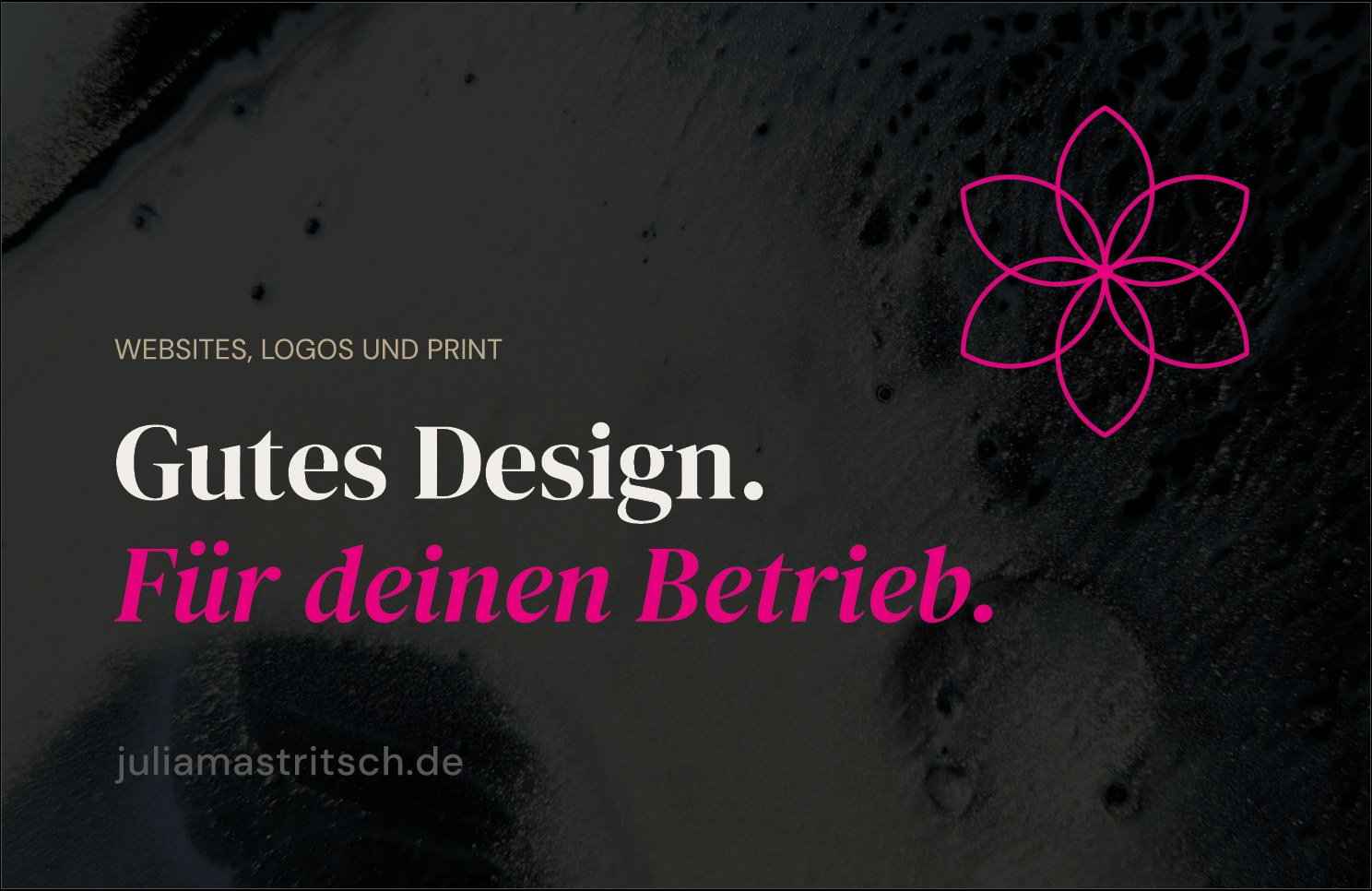 Visitenkarten, aber gold – Foto 3